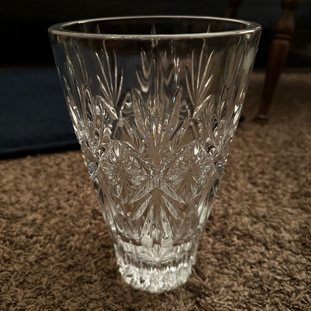 Normandy Waterford crystal vase